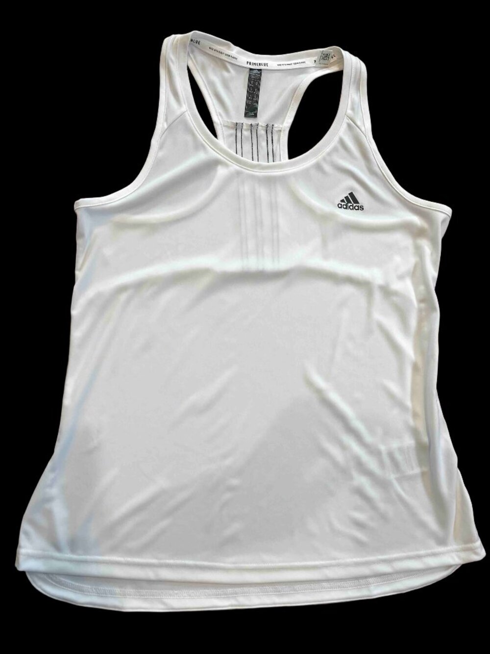 Adidas Aeroready white Sport Tank Top Size M